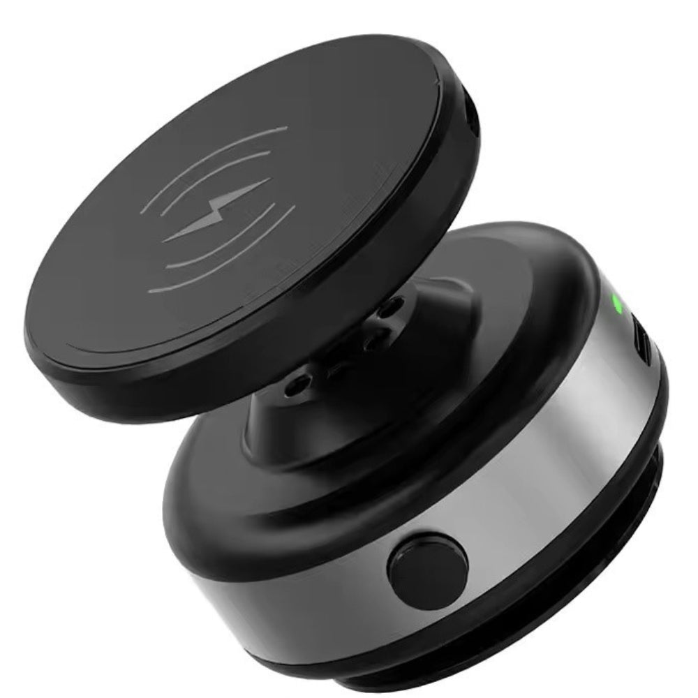 New Vacuum Magnetic Phone Holder With Wireless Charging
