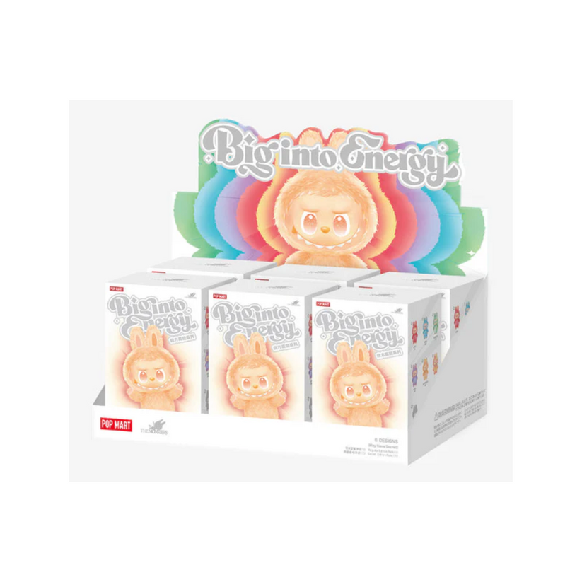 Pop Mart Labubu Plush Doll Keychain, LOYALTY The Monsters Big into Energy Series